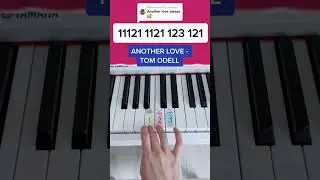Another Love - Tom Odell (Piano Tutorial) #anotherlove #pianotutorialeasy #pianobeginner