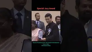 Karan Johar Received Special Jury Award 🇮🇳 #viral #viralnation44 #shorts #bollywood