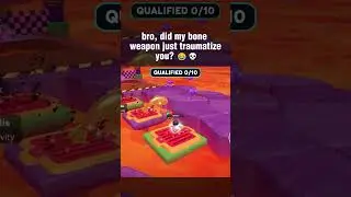 Did my bone weapon just traumatize you? Oops, my bad