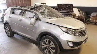 (Whith Subtitles) SPORTAGE 2013 #1 - Não bateu,  Capotou!!