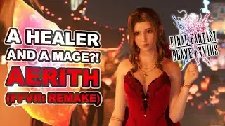 Final Fantasy Brave Exvius - Unit Reviews, Guides, Rotations - How to Use Aerith (FFVII: Remake)!