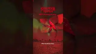 Demogorgon Catcher Moment | Diy Stranger Things #strangerthings #shorts #demogorgon #netflix