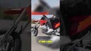 Mini Stark Varg SM: The Electric Supermoto Build! #shorts