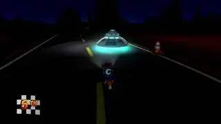 Crash Bandicoot 3: Warped (N-Sane Trilogy) - Level 28: Area 51? (Double Gem)