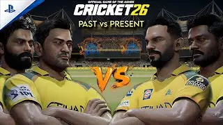 Cricket 26 | CSK All-Time XI vs CSK IPL 2026 XI 🔥 Legends vs New Era | A Twist in the Tale?