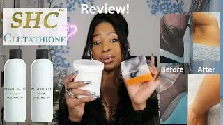 SHC Glutathione Skin Lightening & Skin Brightening Products/Hyperpigmentation. Peeling Oil Review!