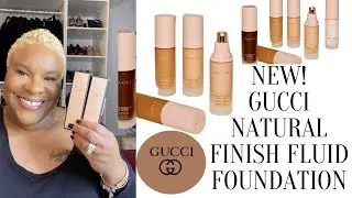 NEW! GUCCI NATURAL FINISH FOUNDATION/380N