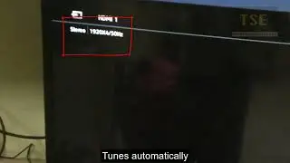HDMI 1 Stereo resolution changes or tunes automatically in sony bravia tv 1920x5/50Hz 728x5/50Hz