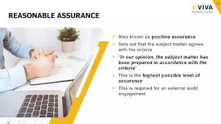 ACCA Audit and Assurance (AA) Course: 3. Levels of Assurance