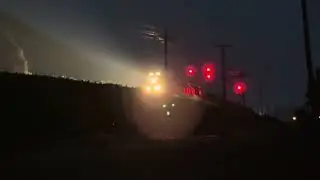Coal Train by Castle Gate RV in Helper, Utah on 6/20/25