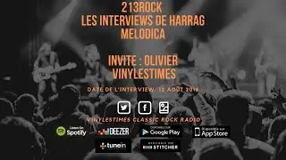 213Rock - Harrag Melodica - Interview de Olivier Vinylestimes.