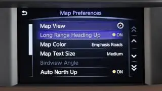 2018 INFINITI QX30 - Navigation Settings (if so equipped)
