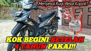 Menyesal⁉️ Begini Setelah 4 Tahun Pemakaian Honda Supra X 125 Fi‼️