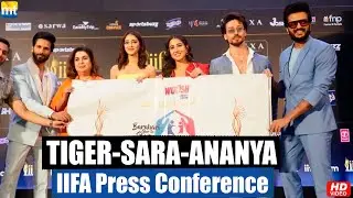 Tiger Shroff, Ananya Panday, Sara Ali Khan, Shahid Kapoor at Barabari Ghar Se Shuru by Woosh | IIFA