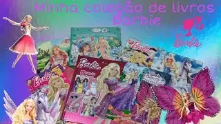 Minha coleção de livros da Barbie