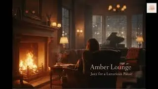 【作業用BGM】琥珀色の休息〜ホテルのラウンジで過ごす至福のジャズ〜Amber Lounge Jazz for a Luxurious Pause