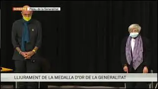 🔴  Lliurament de les Medalles d'Or de la Generalitat (21.12.20)