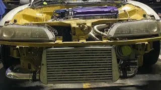 Turbo scavange tank set up