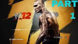 WWE 12 Road To Wrestlemania Part 1 KO John Cena! - Gameplay