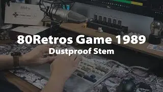 Frog w/ 80Retros Game 1989 Keycap & Dustproof Switch | Typing ASMR