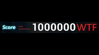 osu!mania - Comment te dire adieu (x1.2) 1 MILLION SCORE