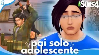 Nova Série: Pai Solo Adolescente 💙 Gameplay The Sims 4 | EP. 01