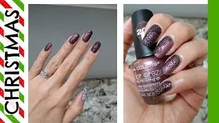 Christmas Countdown - Rose Gold & Black Creative Shop 22 || LaShenny21Nails