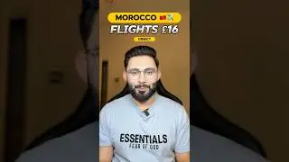 Morocco Cheap Flights From UK, &pound;16 Each Way #uktomorocco #cheapflightsuk #traveldeals #airtravel