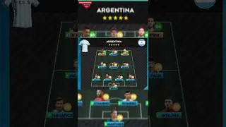 Argentina National Team Best 11 Players Formation in DLS23 | Sinister Gaming