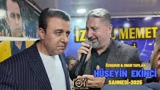 H&Uuml;SEYİN EKİNCİ SAHNESİ TEŞEKK&Uuml;RLER EMEĞİNİZE SAĞLIK FOTO TAYLAN 2025