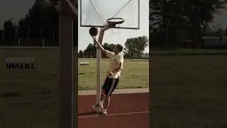 Basketball in reverse view #invert #reverse #basketball