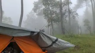 Camping in the RAIN | RELAX, SLEEP and Eat in the JUNGLE 