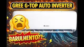 😮Me arrependi? Ar Condicionado GREE G-TOP Auto Inverter &eacute; BARULHENTO? Teste na pr&aacute;tica.