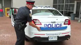 Ottawa Police Service unveils their new police cruiser
