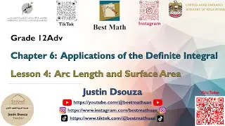 Arc Length and Surface Area | Applications of Integrals |