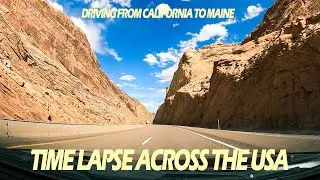 Time lapse Driving Across The United States | GoPro Timewarp Driving Across The USA