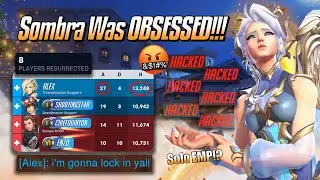 Sombra Was OBSESSED! 🤬 - Mercy Gameplay & Commentary - Overwatch 2 (Season 20)