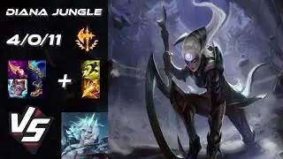 JUNGLE Diana vs Viego - EU Challenger Patch 25.S2.4