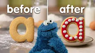 Cookie Monster Teaches Kids Fun Alphabet Kitchen Games