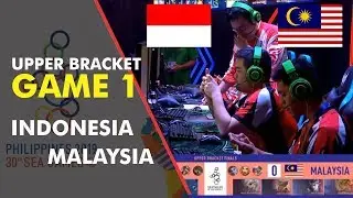 INDONESIA vs MALAYSIA GAME 1 - MOBILE LEGENDS SEA GAMES 2019