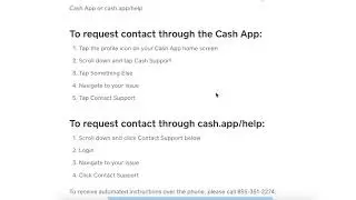 Does cash app have a customer service number?