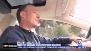 Interviewed by CW Channel 6 San Diego re: EV Charging