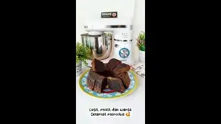 BOLU KETAN HITAM BY  @DellaSuzura IDEALIFE STAND MIXER  (IL-221A)