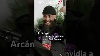 Arcangel dice que Anuel envidia a Bad Bunny #shorts #moluscotv #badbunny #molusco