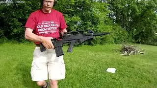 Ружье Hatsan Escort BTS12 Bullpup &mdash; первая стрельба после чистки