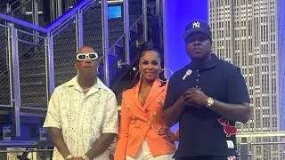 Ashanti, Jadakiss, and Ja Rule Light Up Empire State Building Gold for Hip-Hop 50th Anniversary