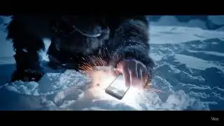 Caveman Phone Fire and Joy #AncientMan #PhoneExplosion #Veo3Video #BCMeMobile #FireDiscovery