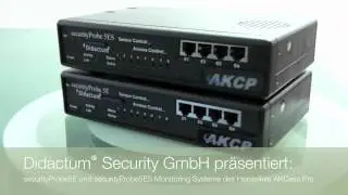 Server Monitoring mit securityProbe5E und securityProbe5ES Rack Monitoring Systemen