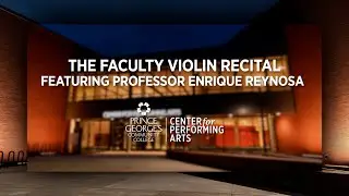 The Faculty Violin Recital featuring Professor Enrique Reynosa