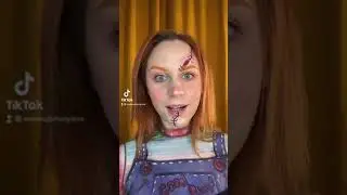 CHUCKY 🤫#chucky2021 #chuckydoll #makeupcosplay #cosplay #makeuplook